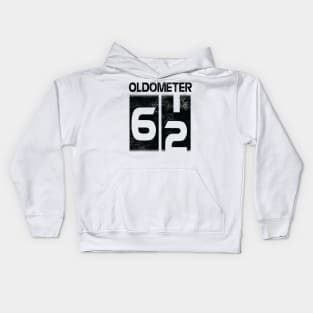 Oldometer Happy Birthday 62 Years Old Was Born In 1958 To Me You Papa Dad Mom Brother Son Husband Kids Hoodie